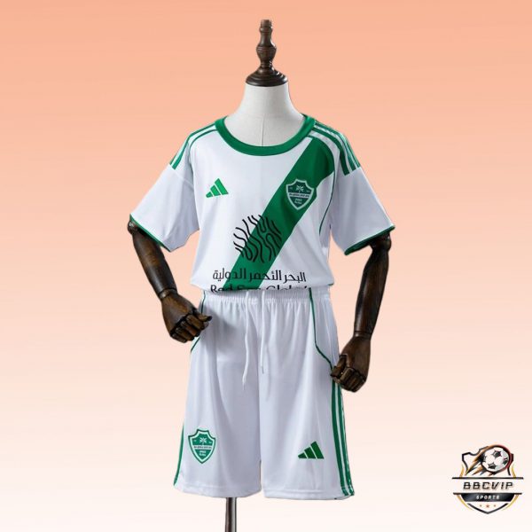 2025/26 Al Ahli Jeddah Home Kids Kits szie 16-28