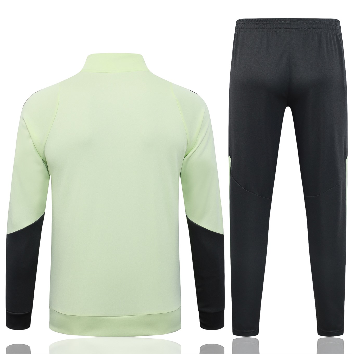 2026 Real Madrid Light green Jacket Training Suit Set