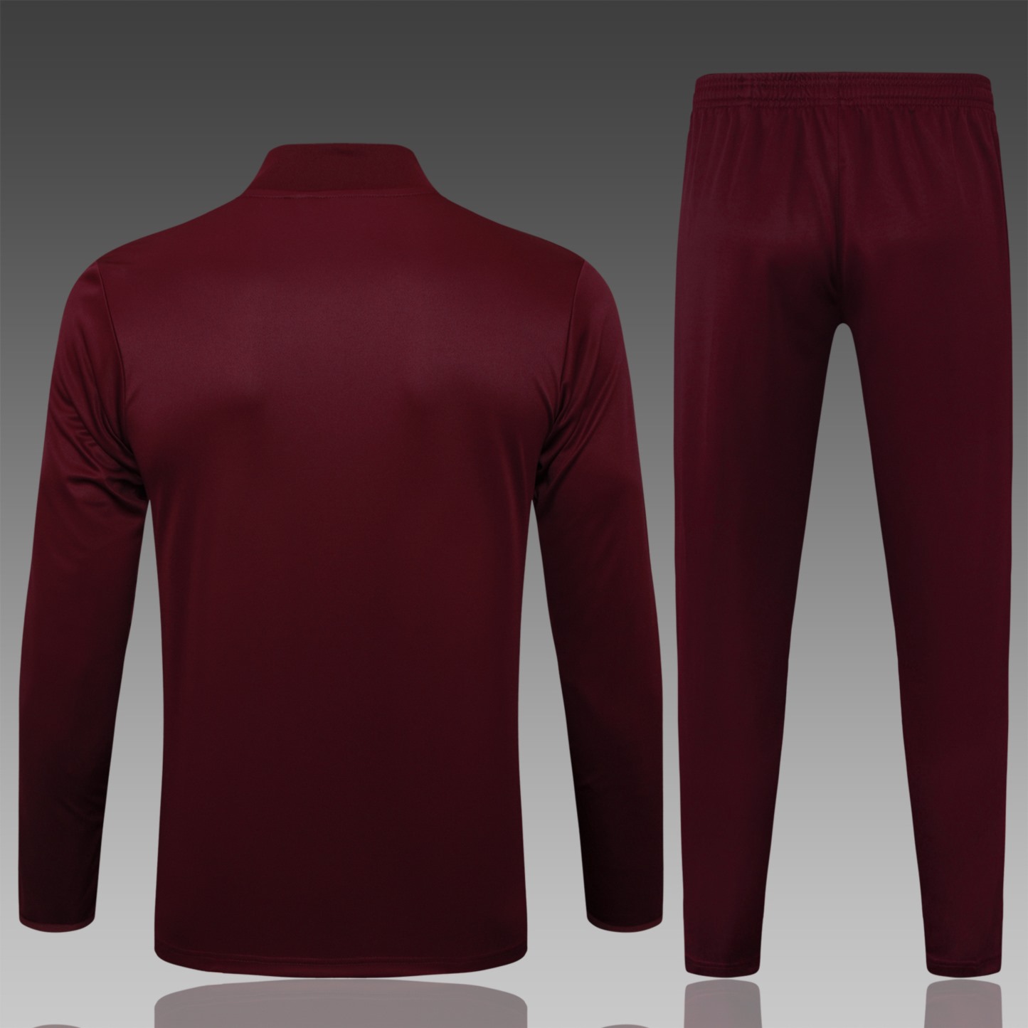 202526 Ajax maroon Long-sleeved half-pull training kit Football team kit