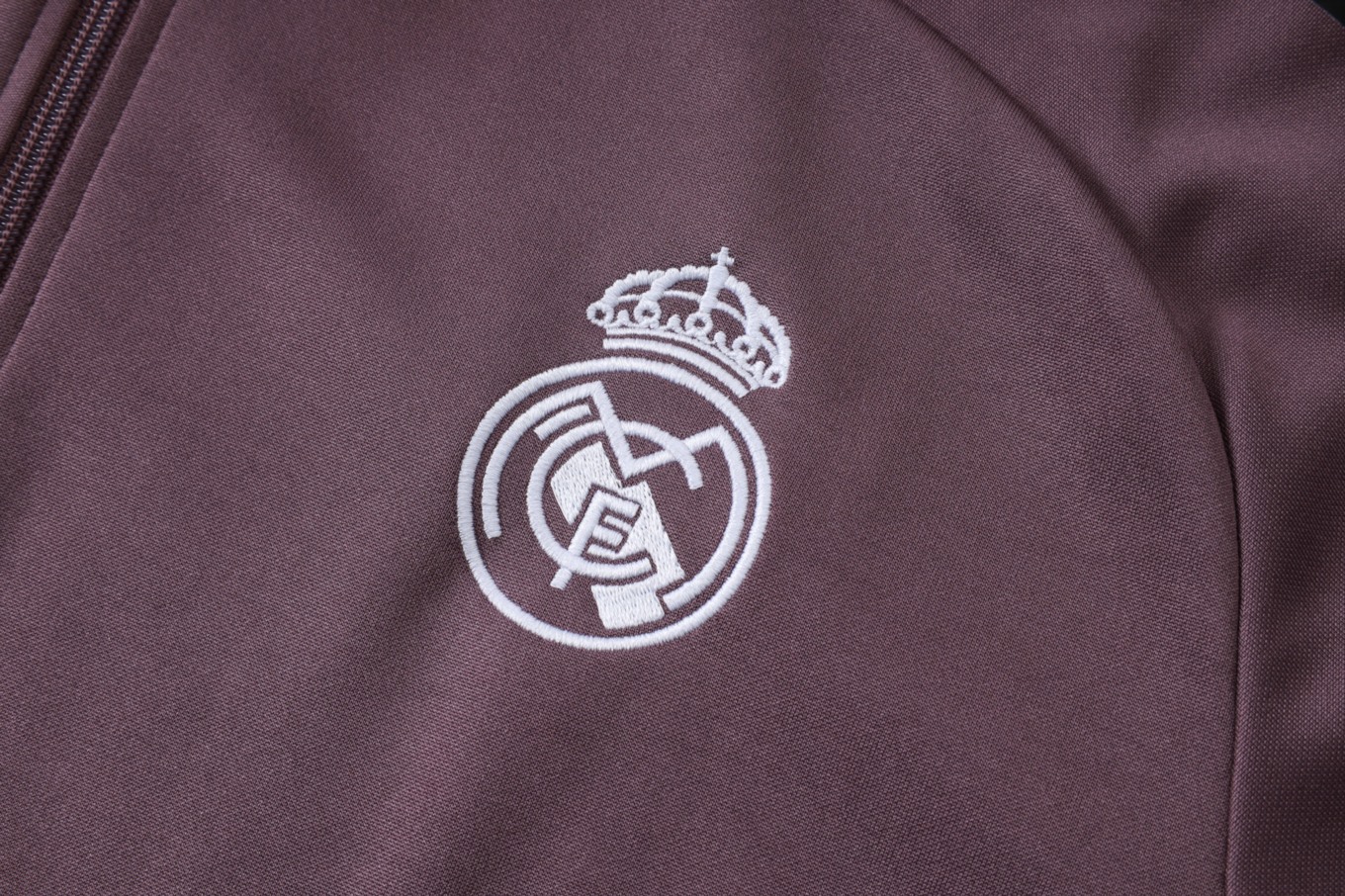 2026 Real Madrid Dusty purpie Jacket Training Suit Set