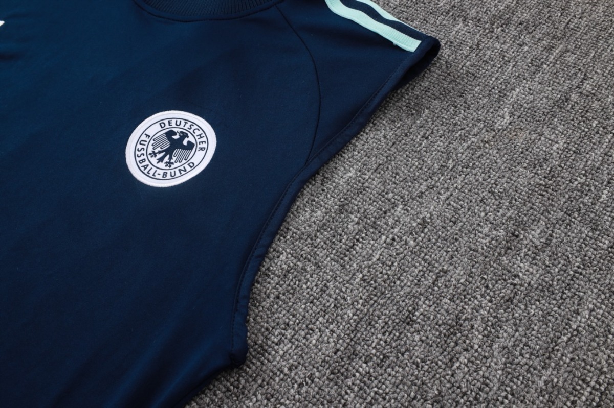 2026 Germany Royal blue Training Set Shirt and Shorts