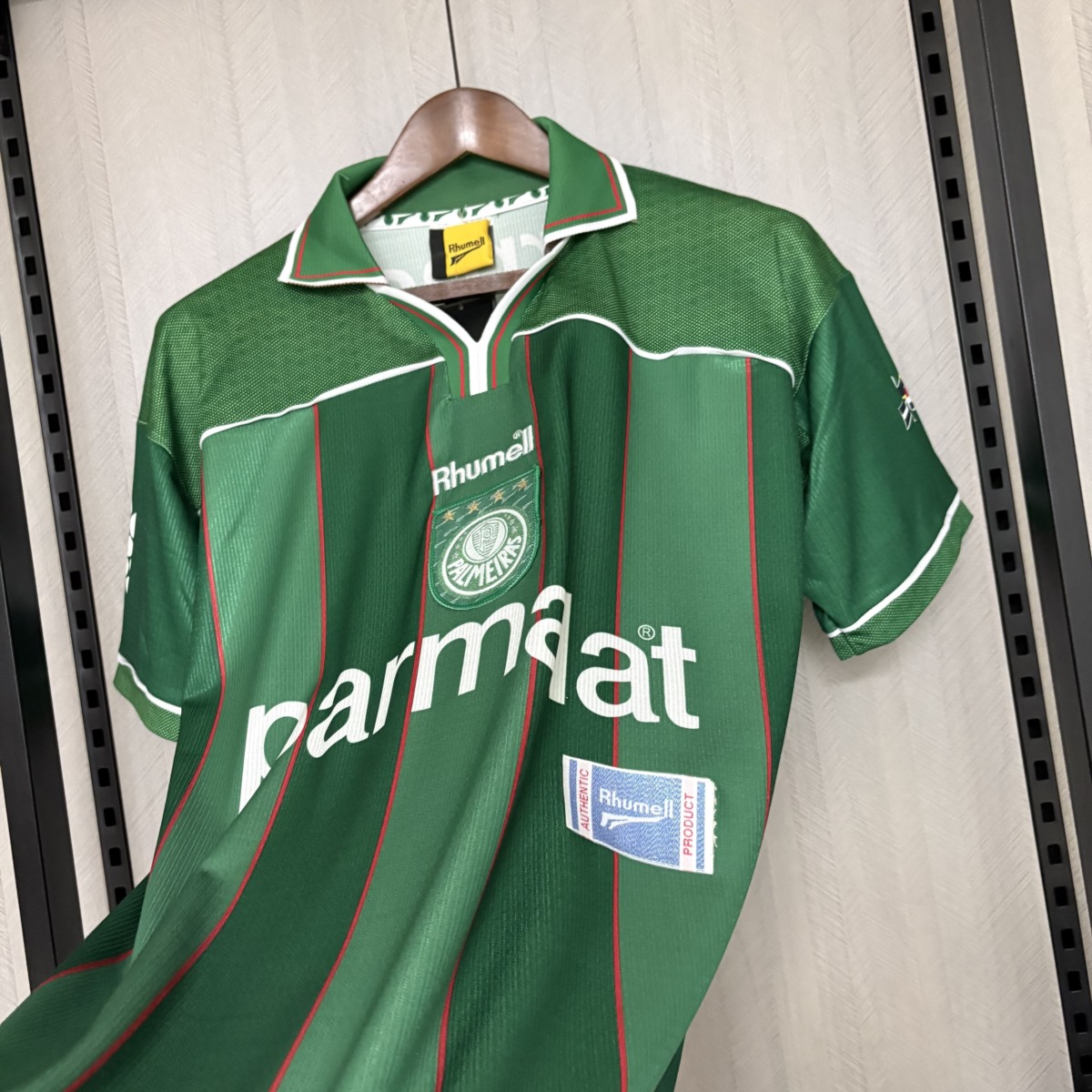 Retro 1999 Palmeiras Liberator Cup Champion Jersey Fan Version