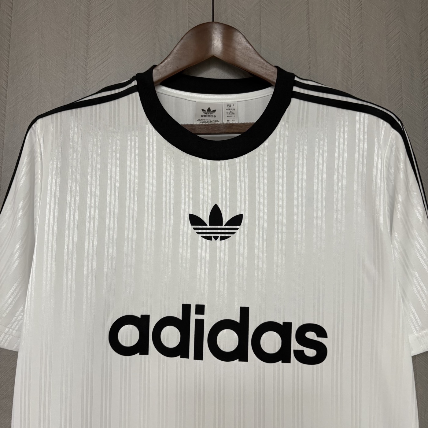 2025 Adidas White jersey Fan Version