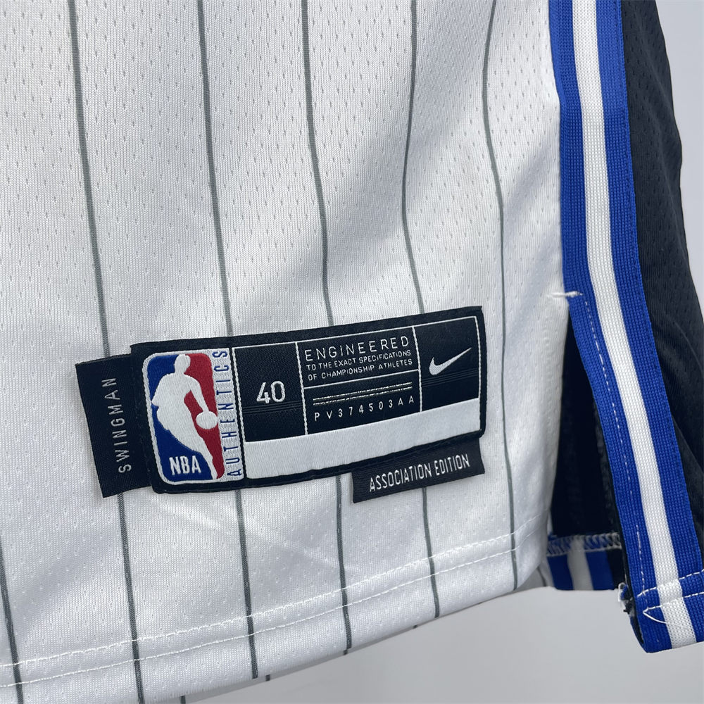 NBA Orlando Magic V-Neck Jersey White BANCHERD#5 S-XXL