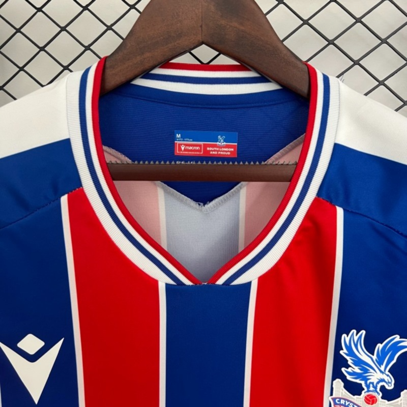 2025/26 Crystal Palace Home Jersey – Fan Version