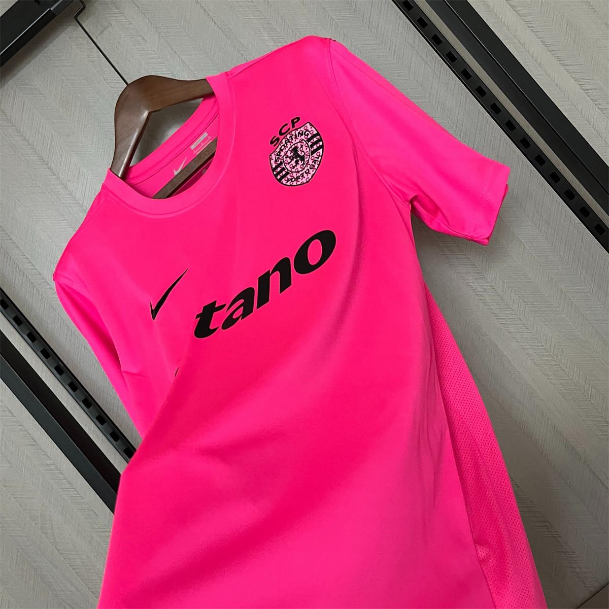 2024/25 Sporting Pink October Jersey Fan Version