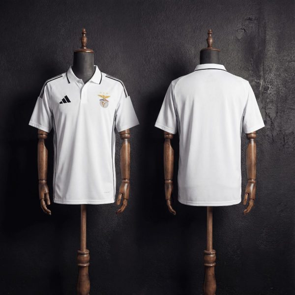 2025/26 Benfica Training White POLO Fan version