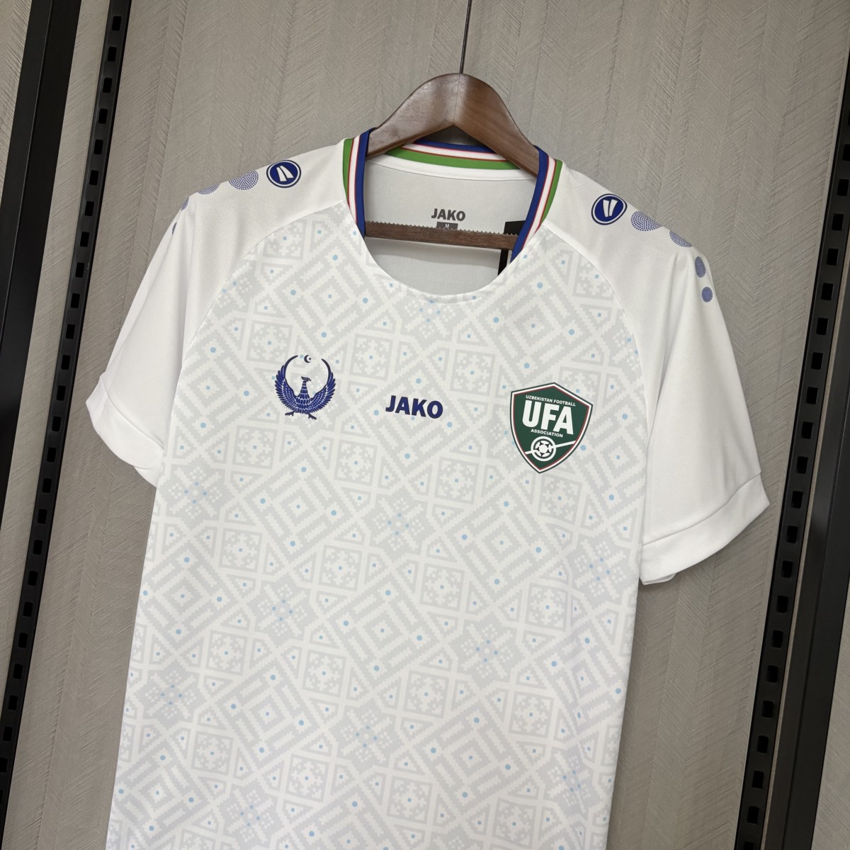 2026/27 Uzbekistan White Jersey Fan Version