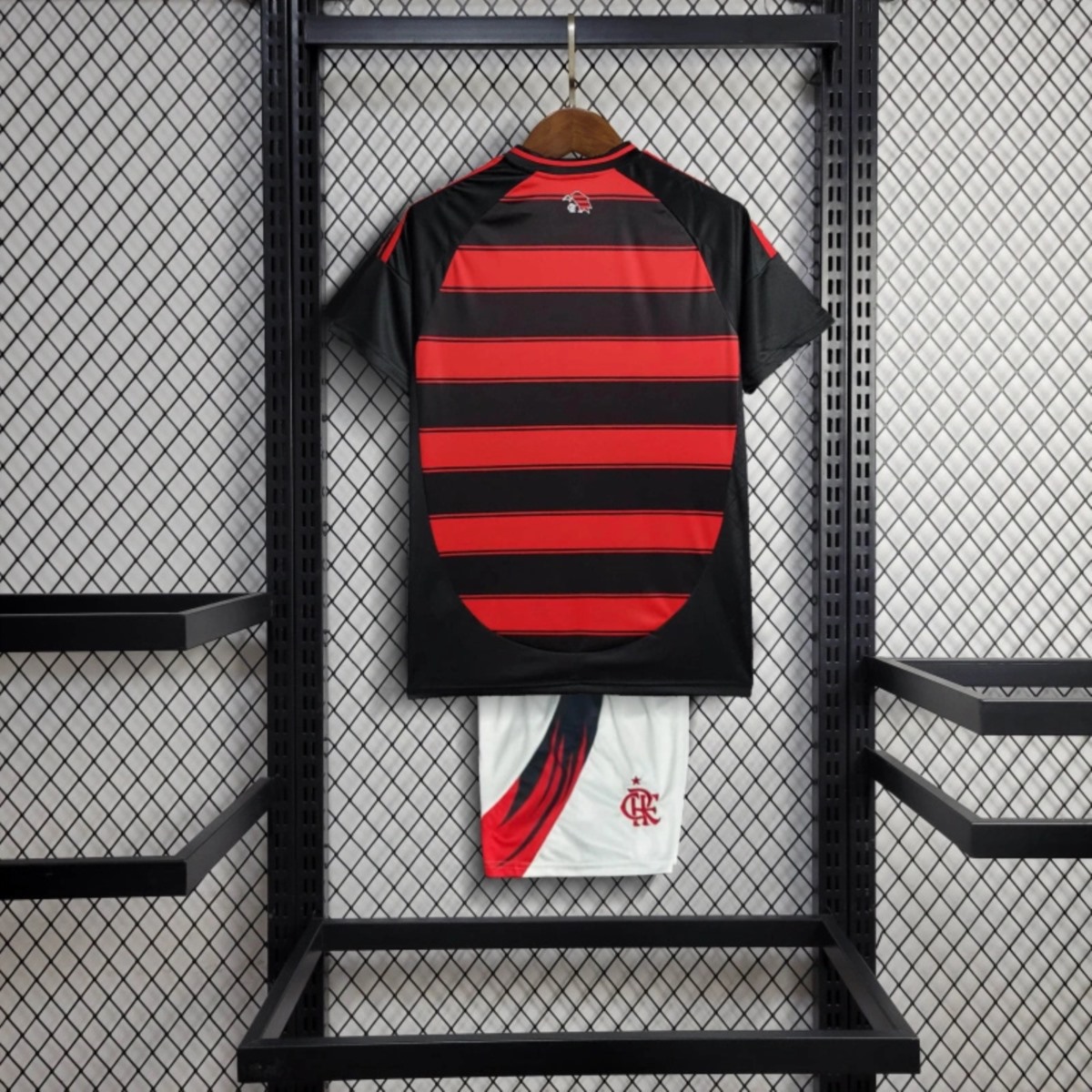 2025/26 kids kits Flamengo Home jersey size: 16-28