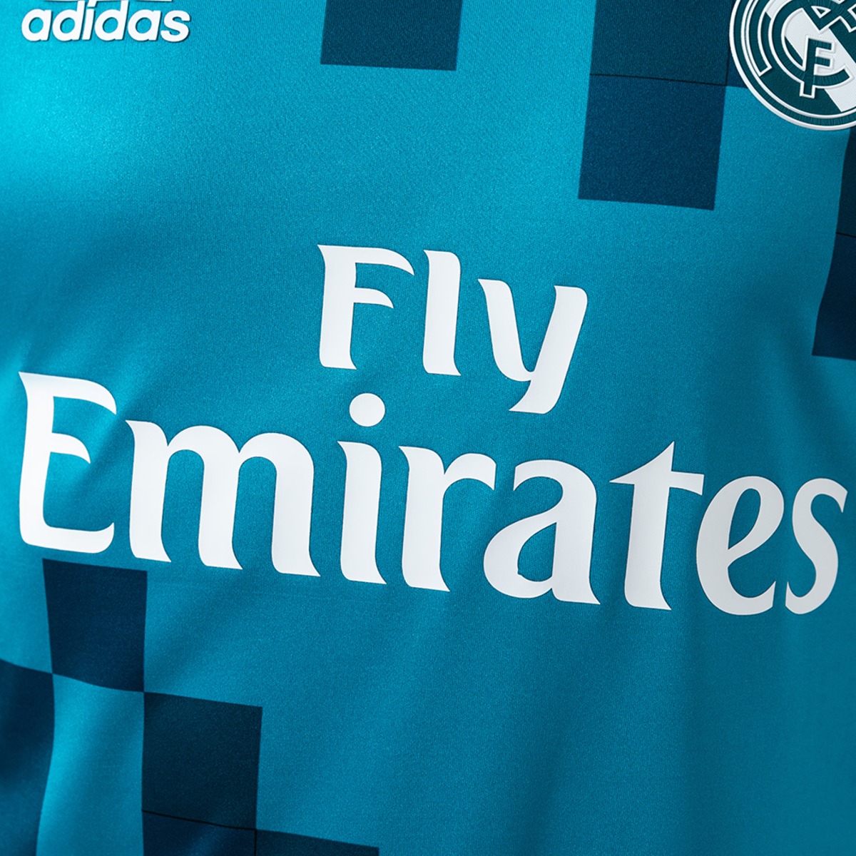 Retro Real Madrid 2017/18 Second Away jersey Player Version