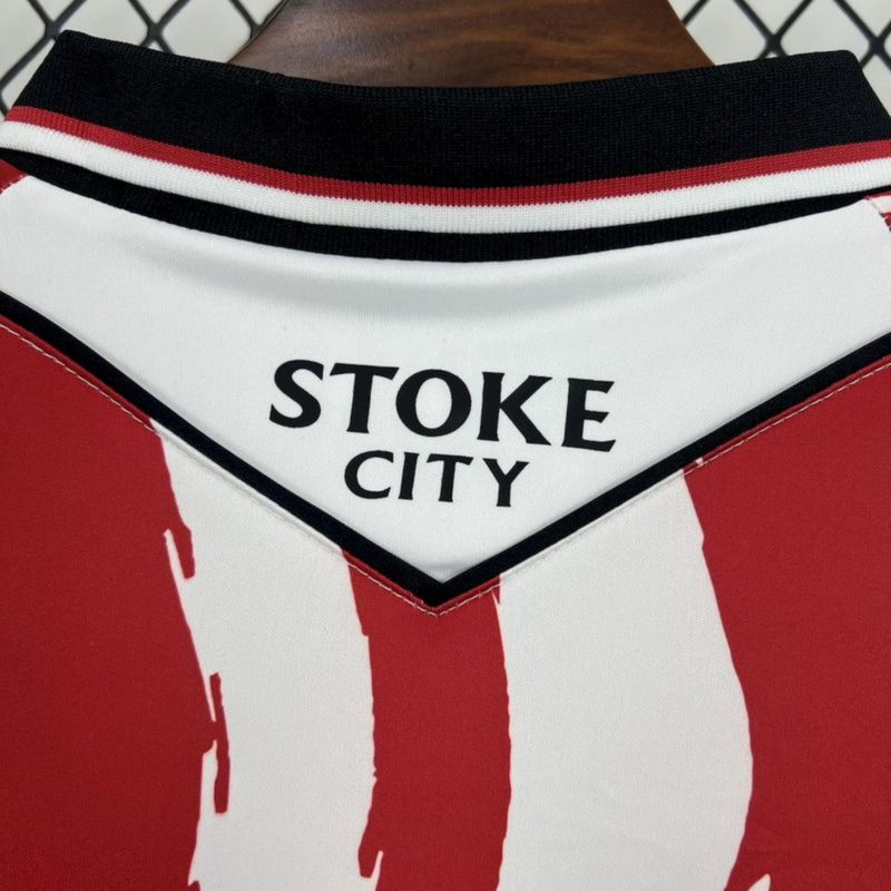 2025/26 Stoke City Home Jersey Fan Version