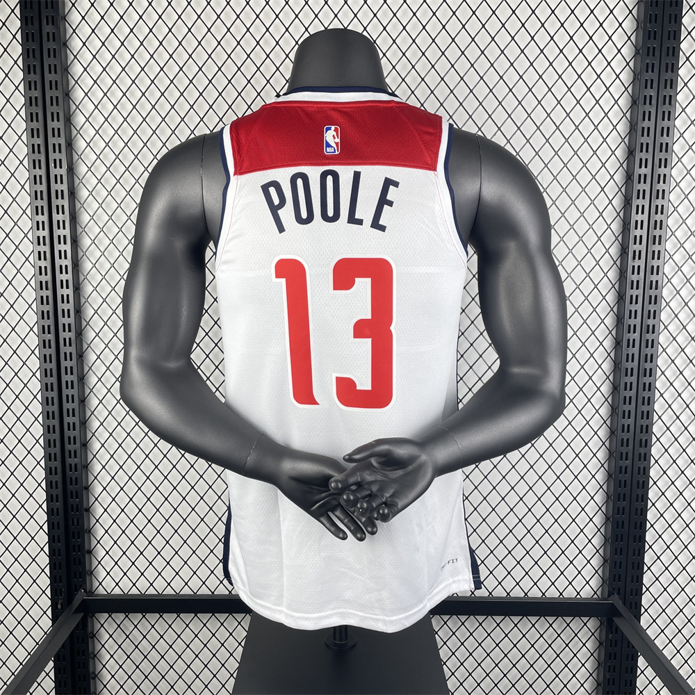 NBA Washington Wizards 75th Anniversary POOL#13 Jersey S-XXL