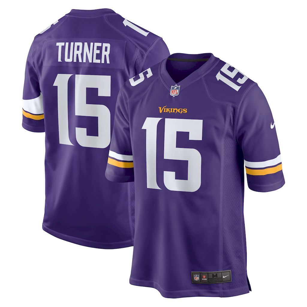NFL Minnesota vikings Jeysey TURNER # 15