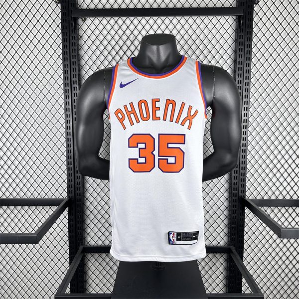 NBA Phoenix Suns 2018 Retro DURANT#35 White Jersey S-XXL