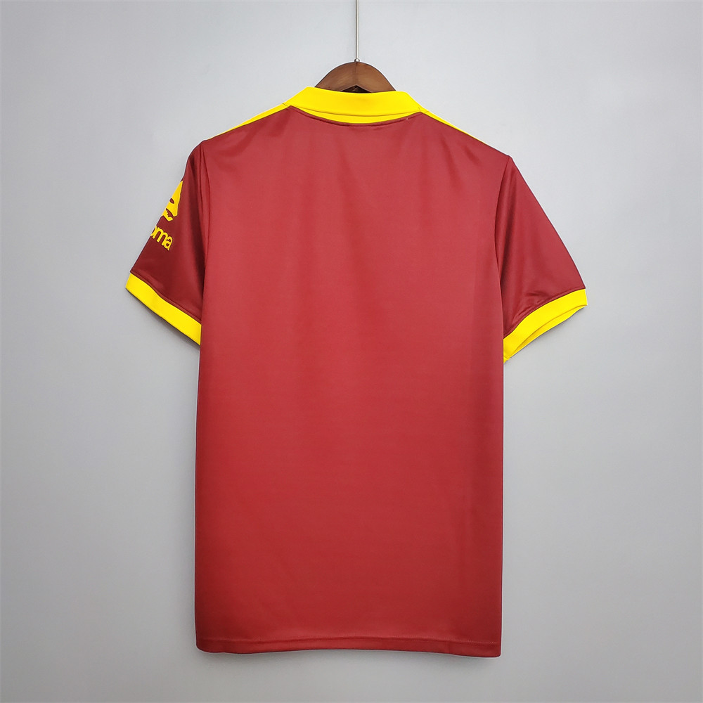 Retro Roma 91/92 home  jersey Fan Version