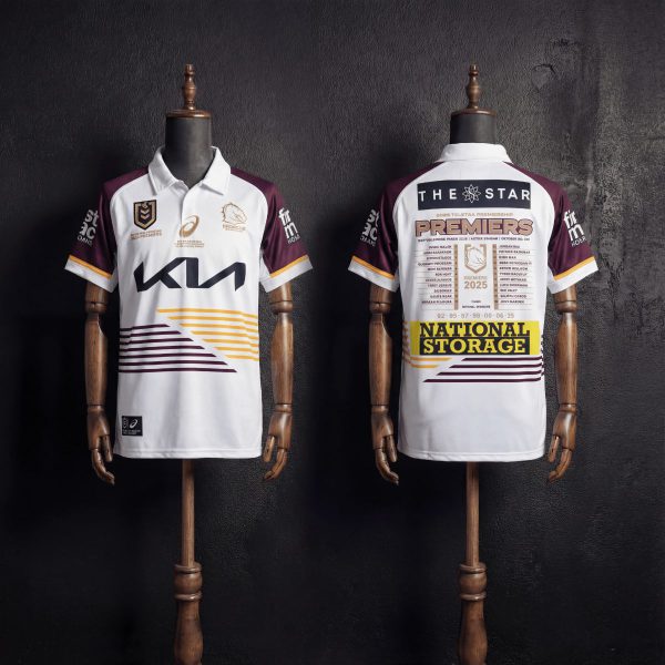 NRL Brisbane Broncos 2025 Grand Champion Jersey