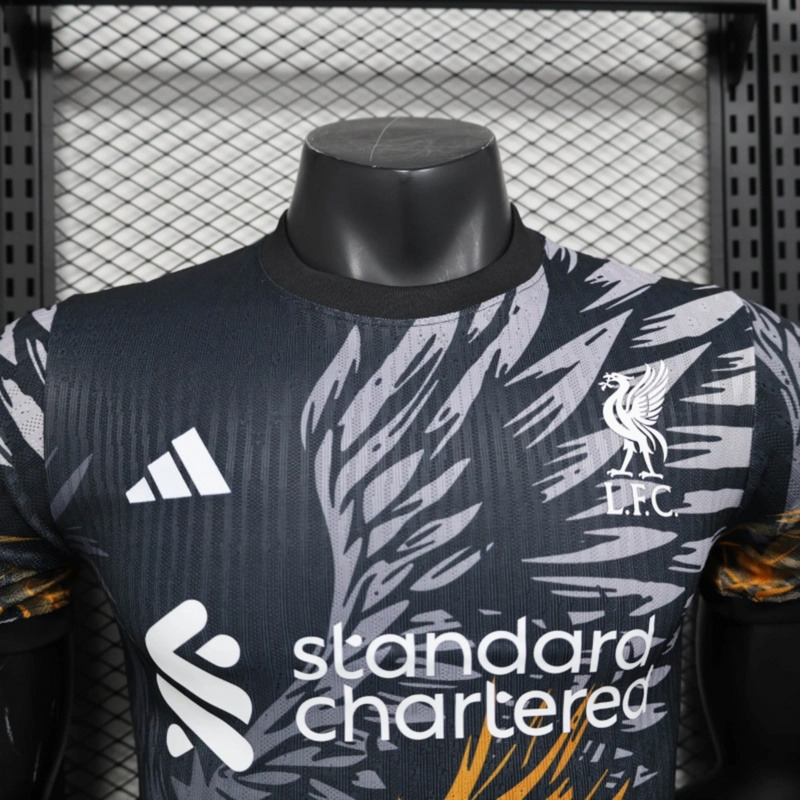 2025/26 Liverpool Special Edition Black jersey Player Version