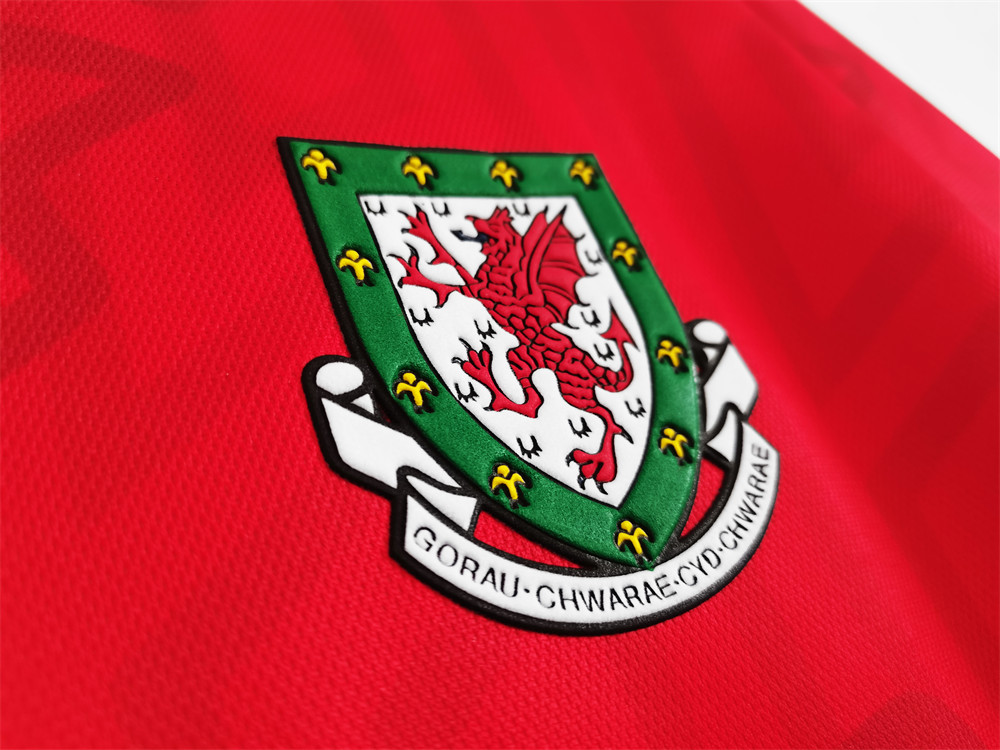 Retro Wales 1992/94 Home jersey Fan Version