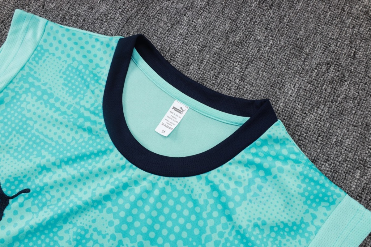 2026 Marseilles Light green Training Set Shirt and Shorts