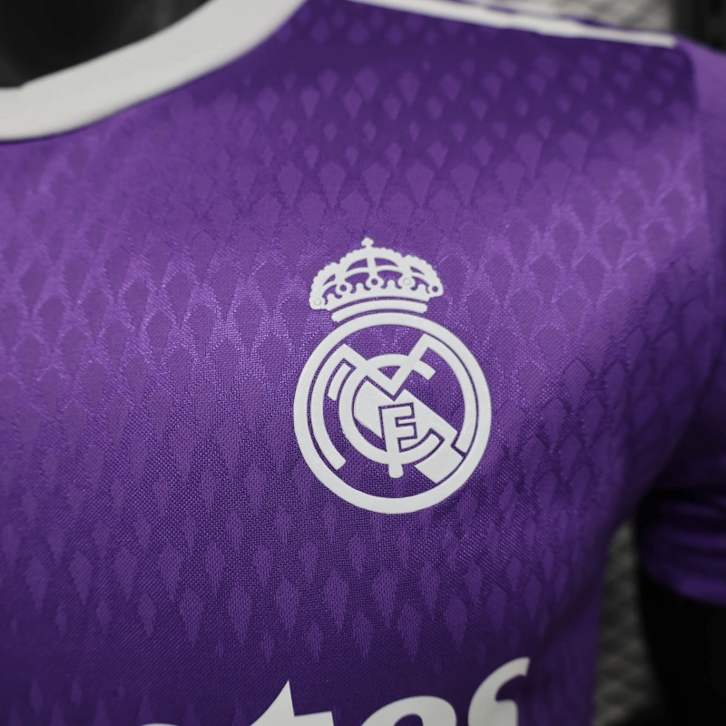 25/26 Real Madrid Co Branded Special Edition Purple jersey Player Version