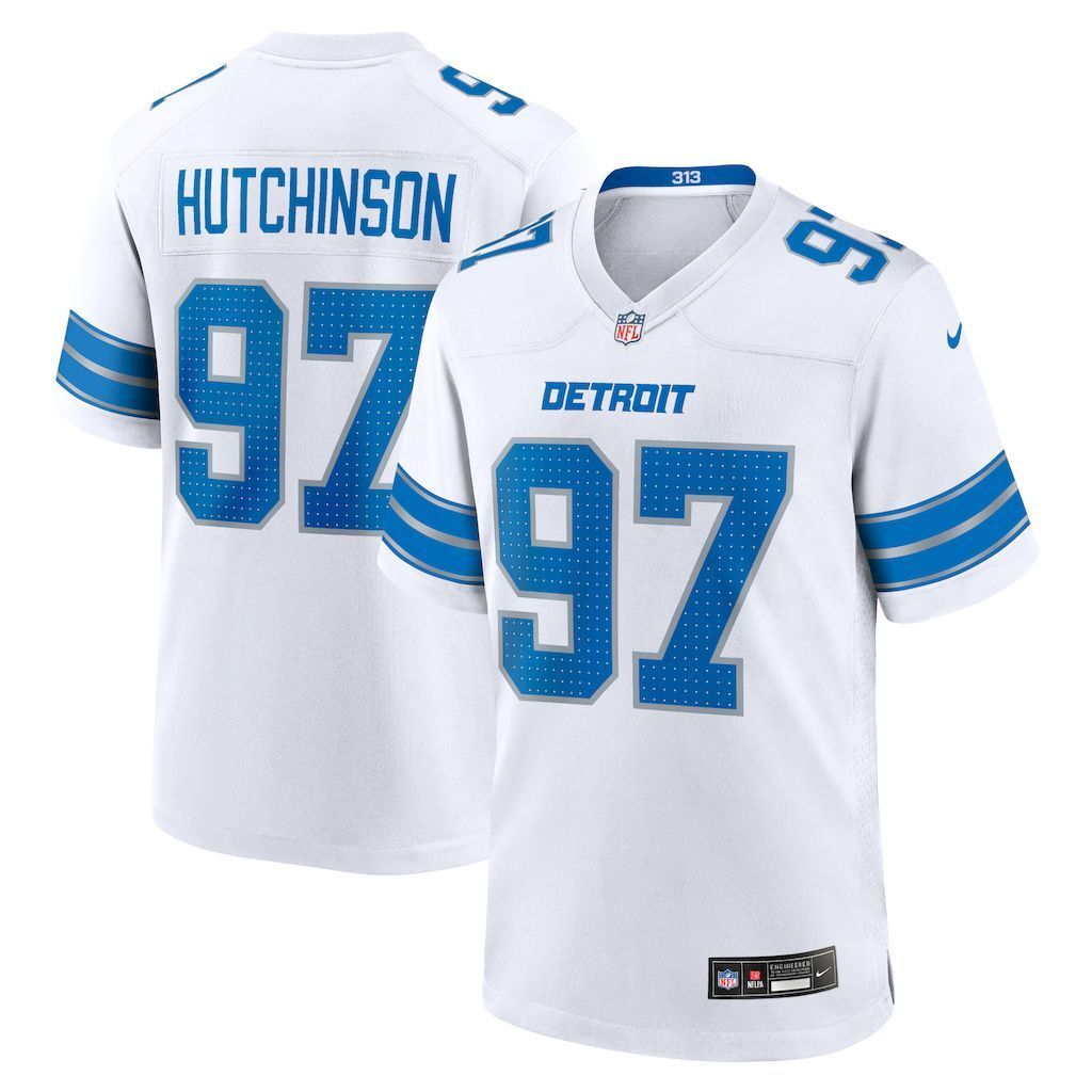 NFL Detroit Lions Jeysey HUTCHINSON #97