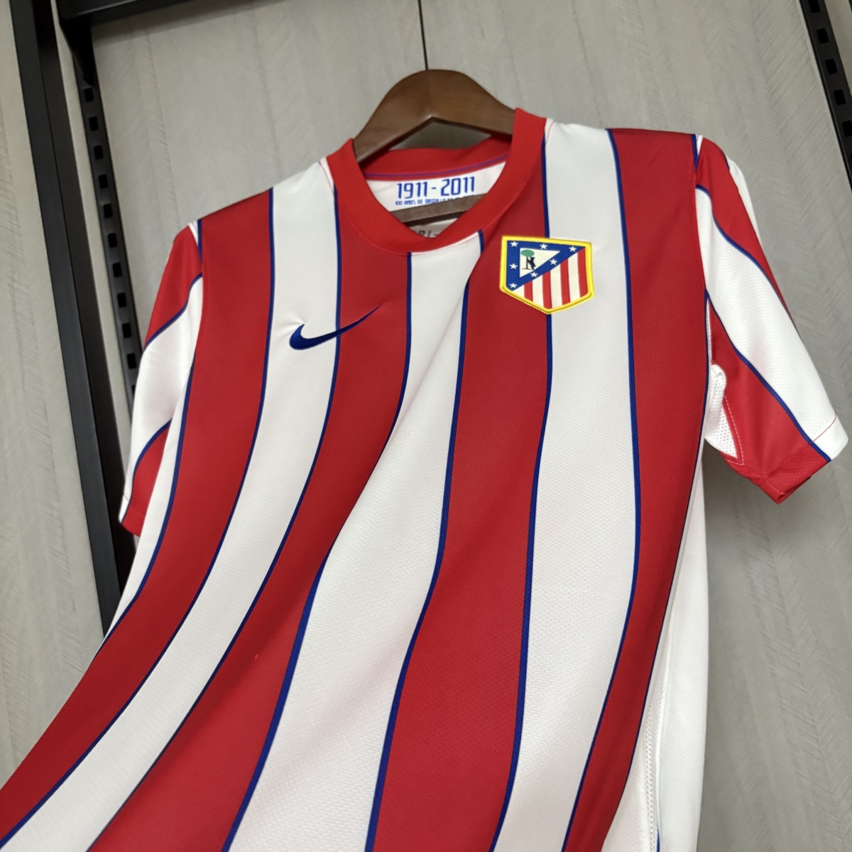 Retro Atletico Madrid 2011/12 home jersey Fan Version