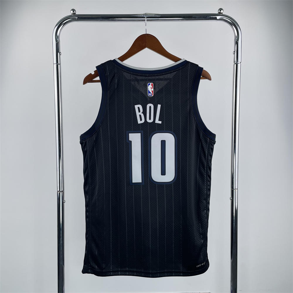 NBA Orlando Magic V-Neck Jersey Black BOL#10 S-XXL