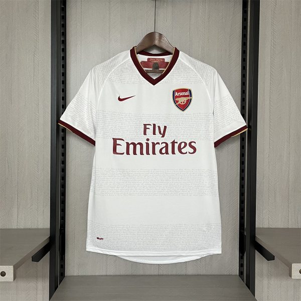 Retro Arsenal 07/08 away jersey Fan Version