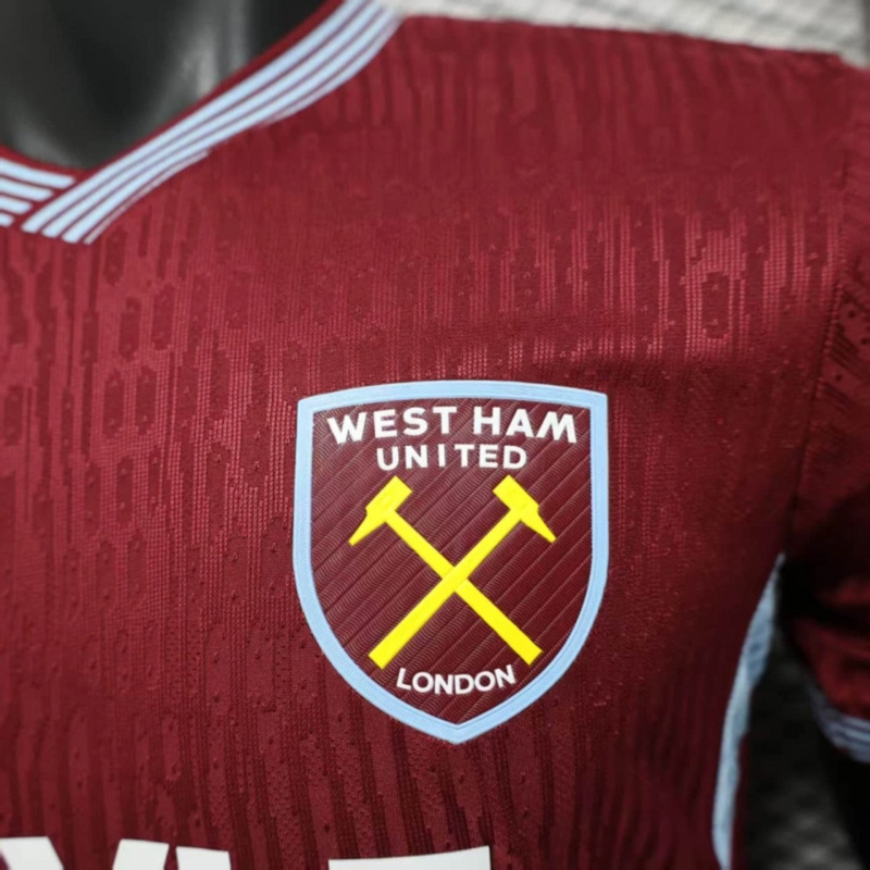 2025/26 West Ham United Home jersey Player Version