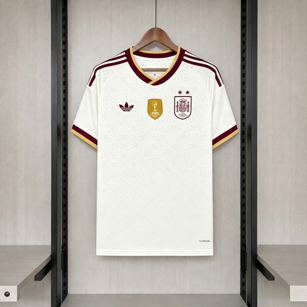 Spain 2026 World Cup Away Jersey - Fan Version | Comfortable Regular Fit