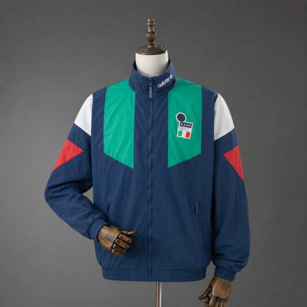 2026 Italy EQT Track Jacket Windbreaker