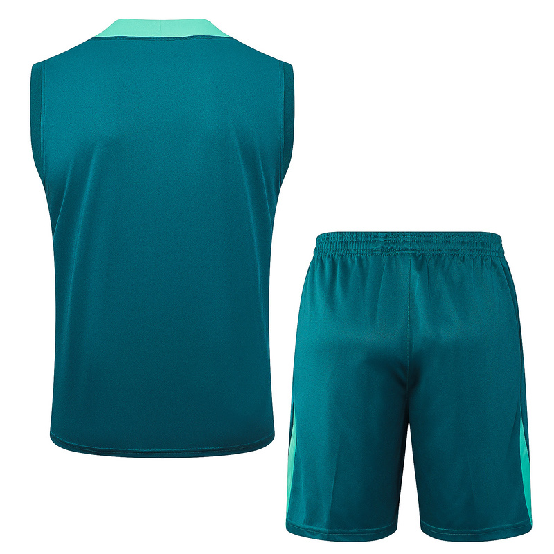24/25 Portugal Green Training Set Shirt and Shorts