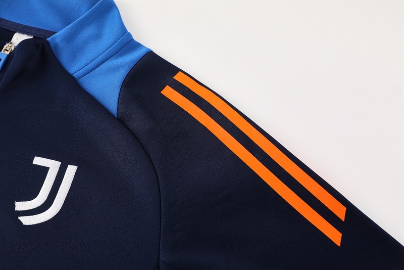 2024 Juventus Royal Blue Jacket Training Suit Set Football Team Shirt Sports Fashion