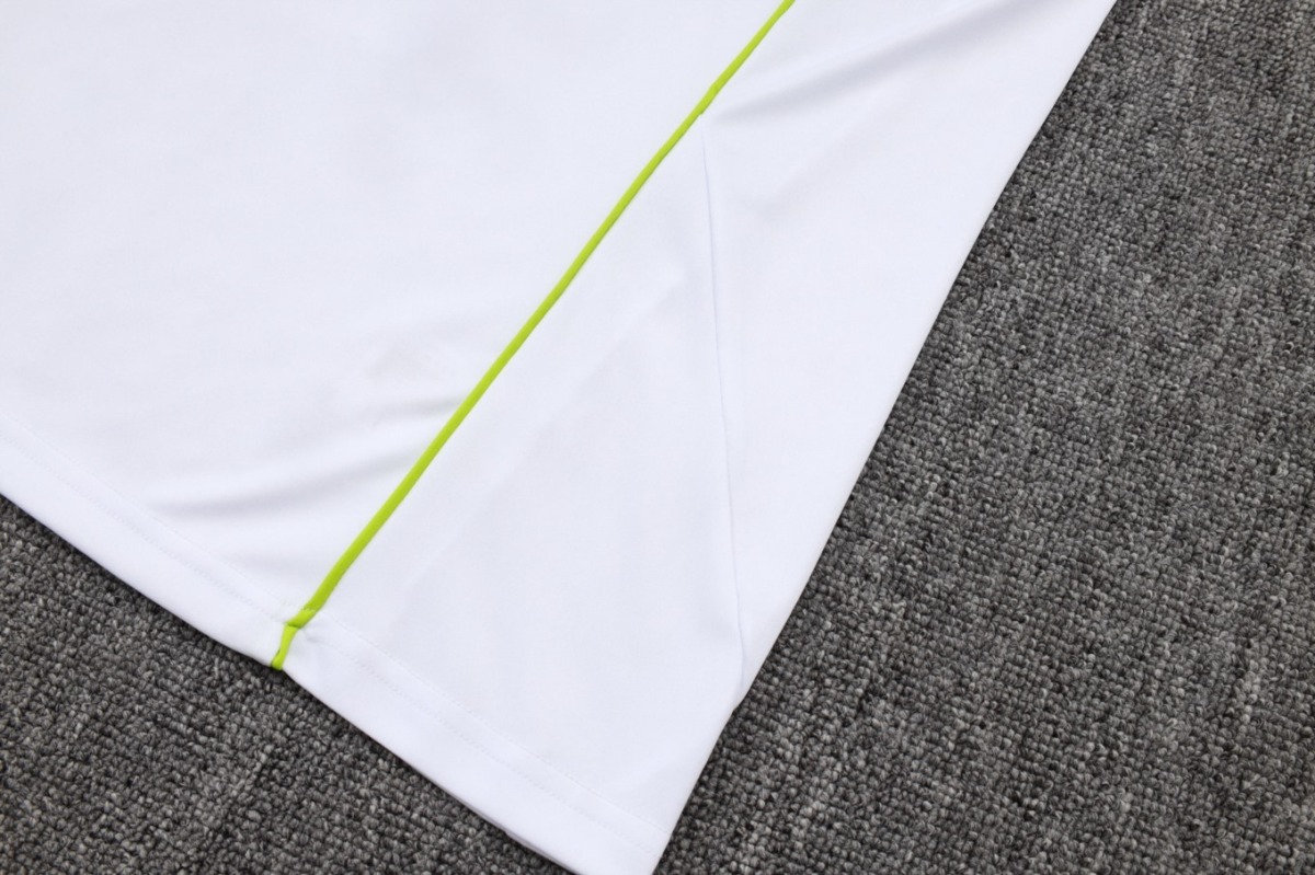 2026 Real Madrid White Training Set Shirt and Shorts