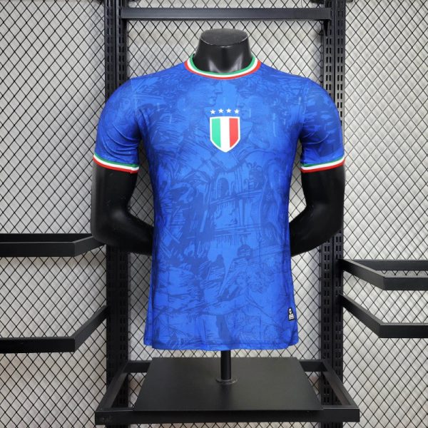 24/25 Italy Special edition Blue Jersey Player Version