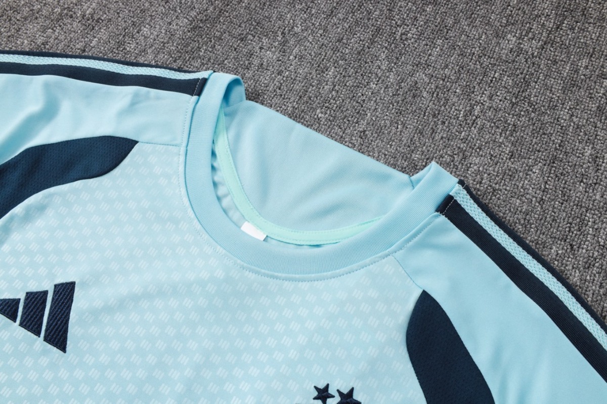 2026 Argentina Sky blue Training Set Shirt and Shorts