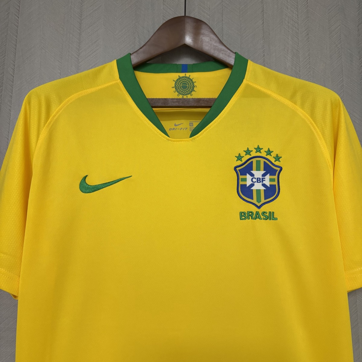 Retro Brazil 2018 Home jersey Fan Version