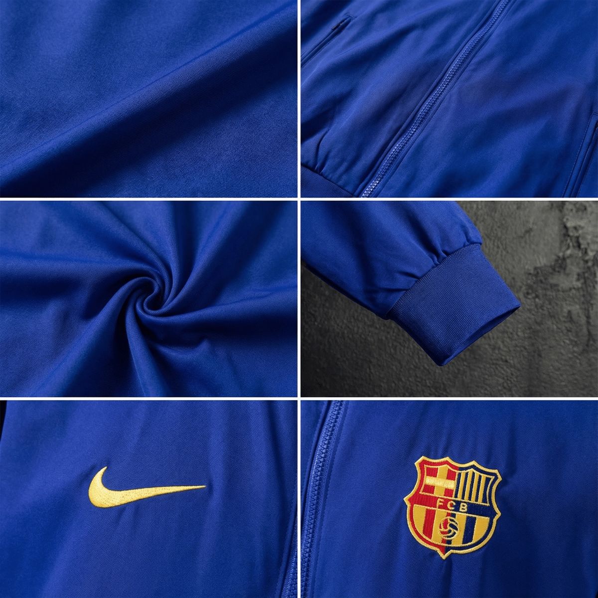 2026 Barcelona Royal Blue Windbreaker Sport Unifom jersey Sport Unifom