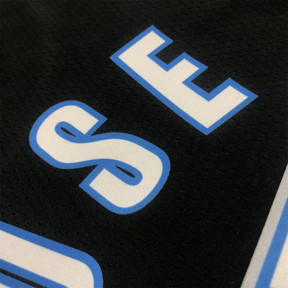 NBA Minnesota Timberwolves Round Neck Black Jersey ROSE#25 S-XXL