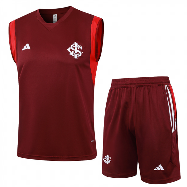 24/25 Internacional Red Training Set Shirt and Shorts