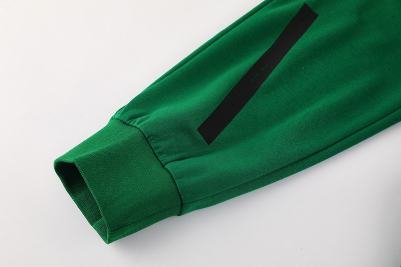 2024 Adidas Green Hoodie Jacket Kit Set Football Team Shirt Sports Fashion