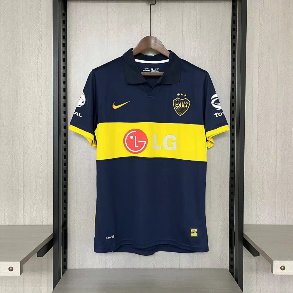 Retro Boca Juniors 09/10 Home jersey Fan Version