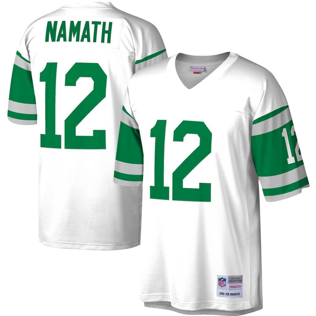 NFL New York Jets Jeysey NAMATH #12