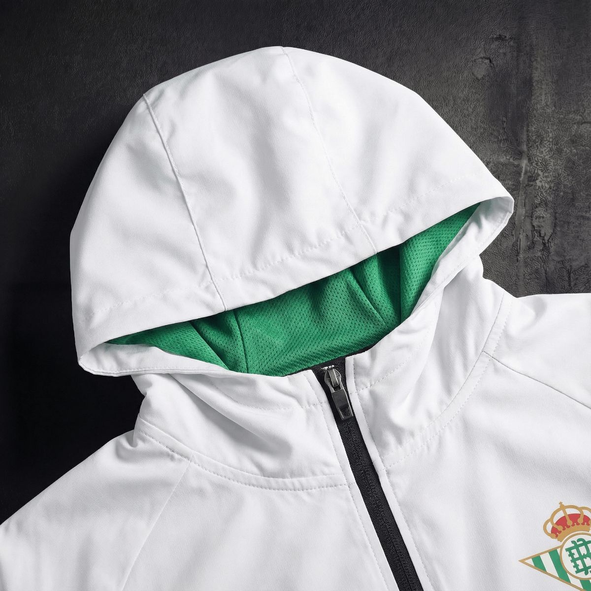 2026 Real Betis Black and White Windbreaker Sport Unifom