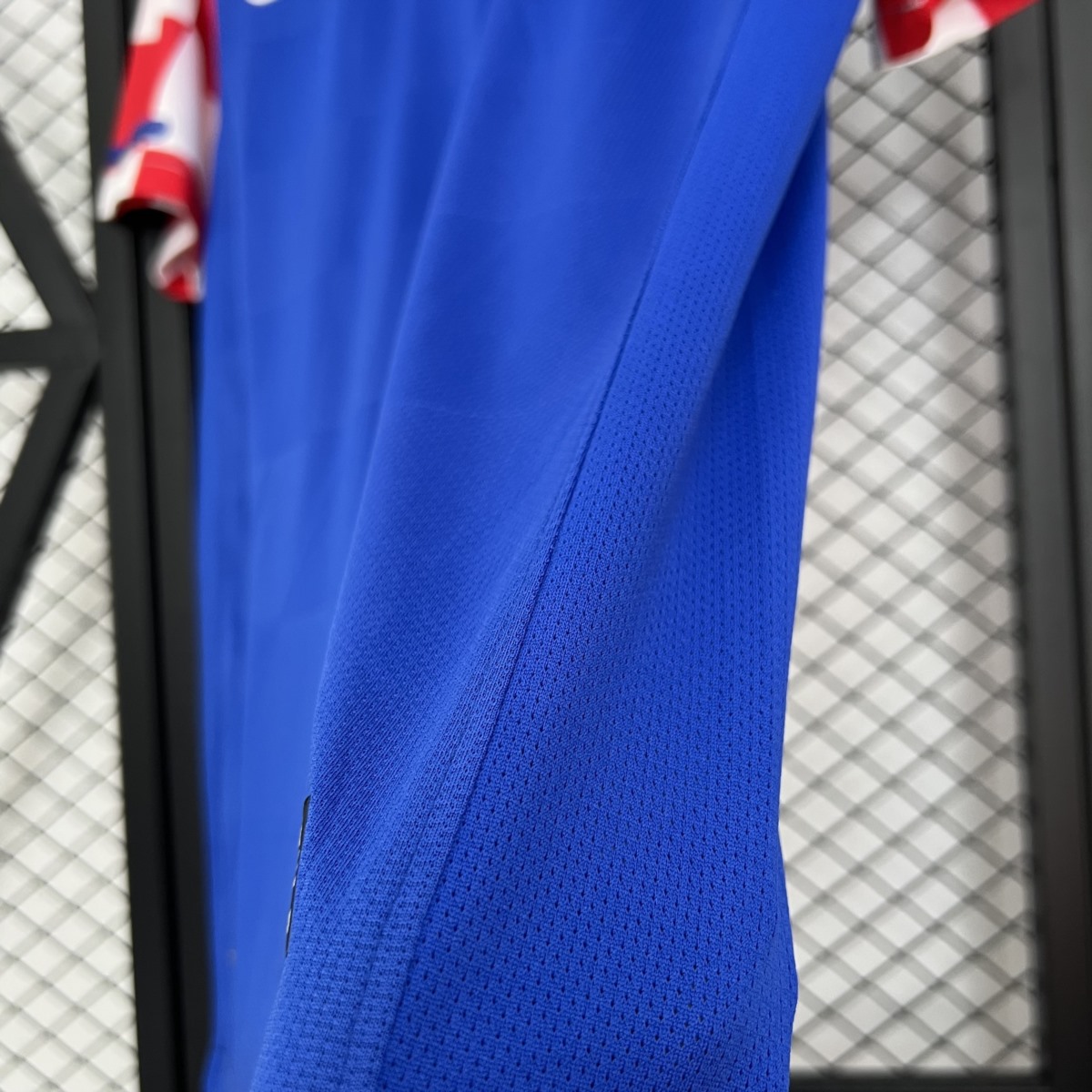 Retro Croatia 2010 Awat Blue jersey Fan Version