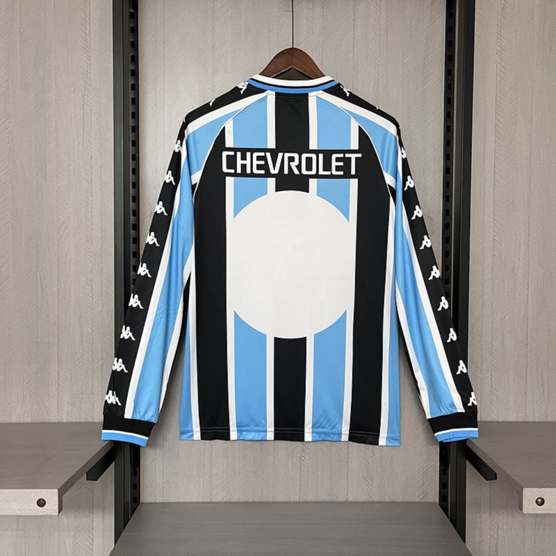 Retro Gremio 2001 Home jersey Long Sleeve Fan Version