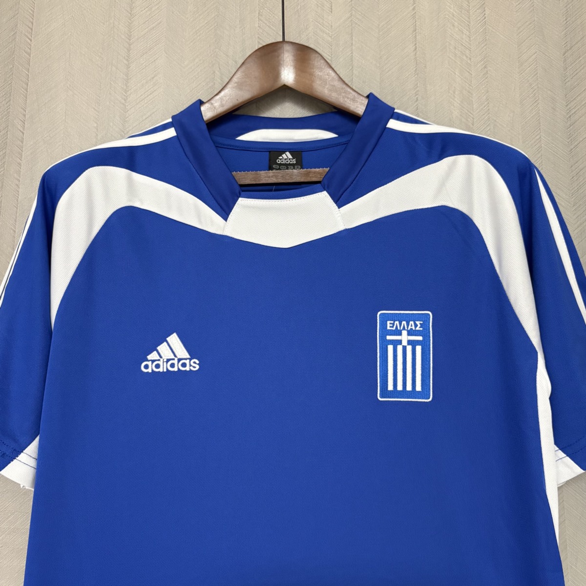 Retro Greece 2004 Home jersey Fan Version