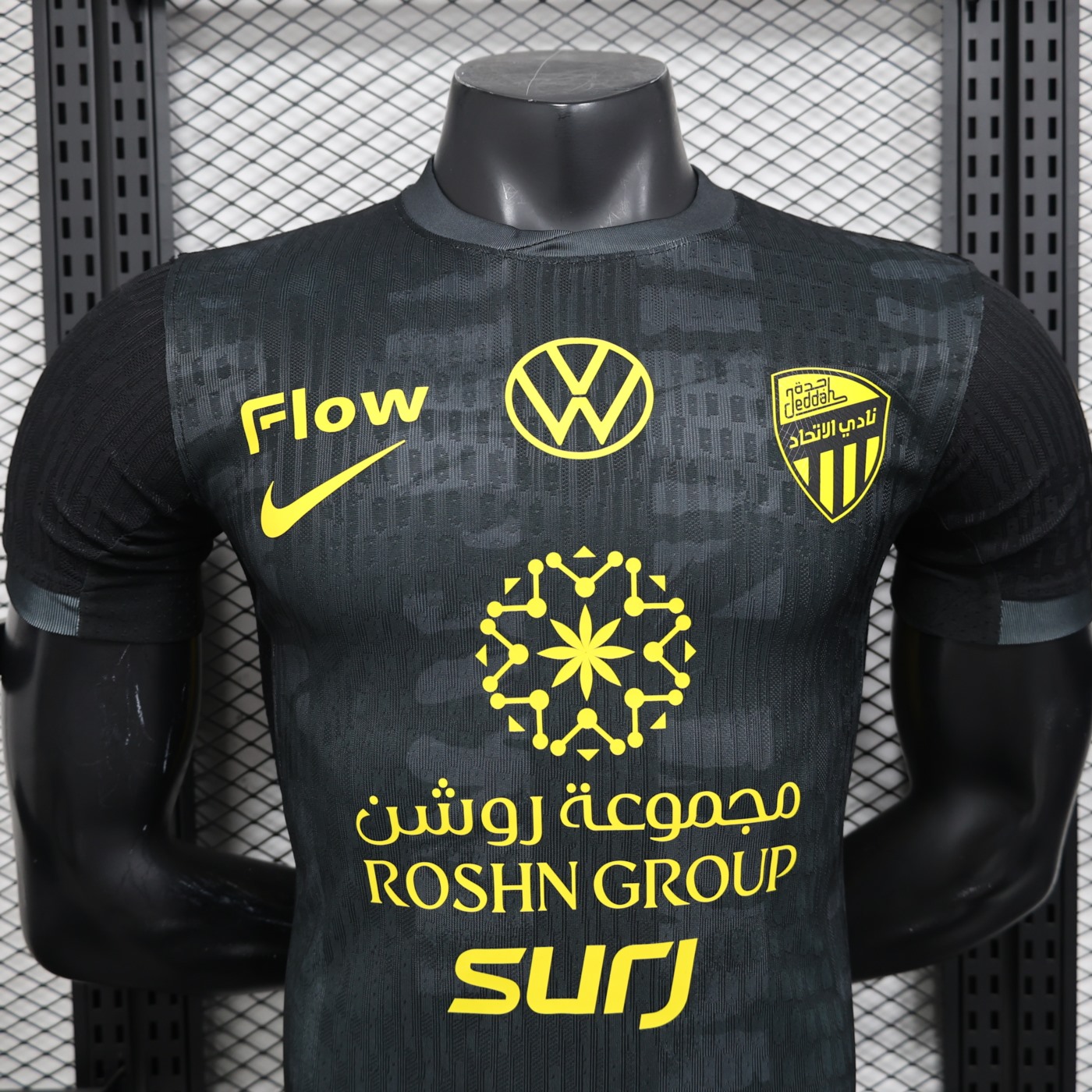 2025/26 Al-Ittihad Jeddah Sepcial Edition Black jersey Player Version