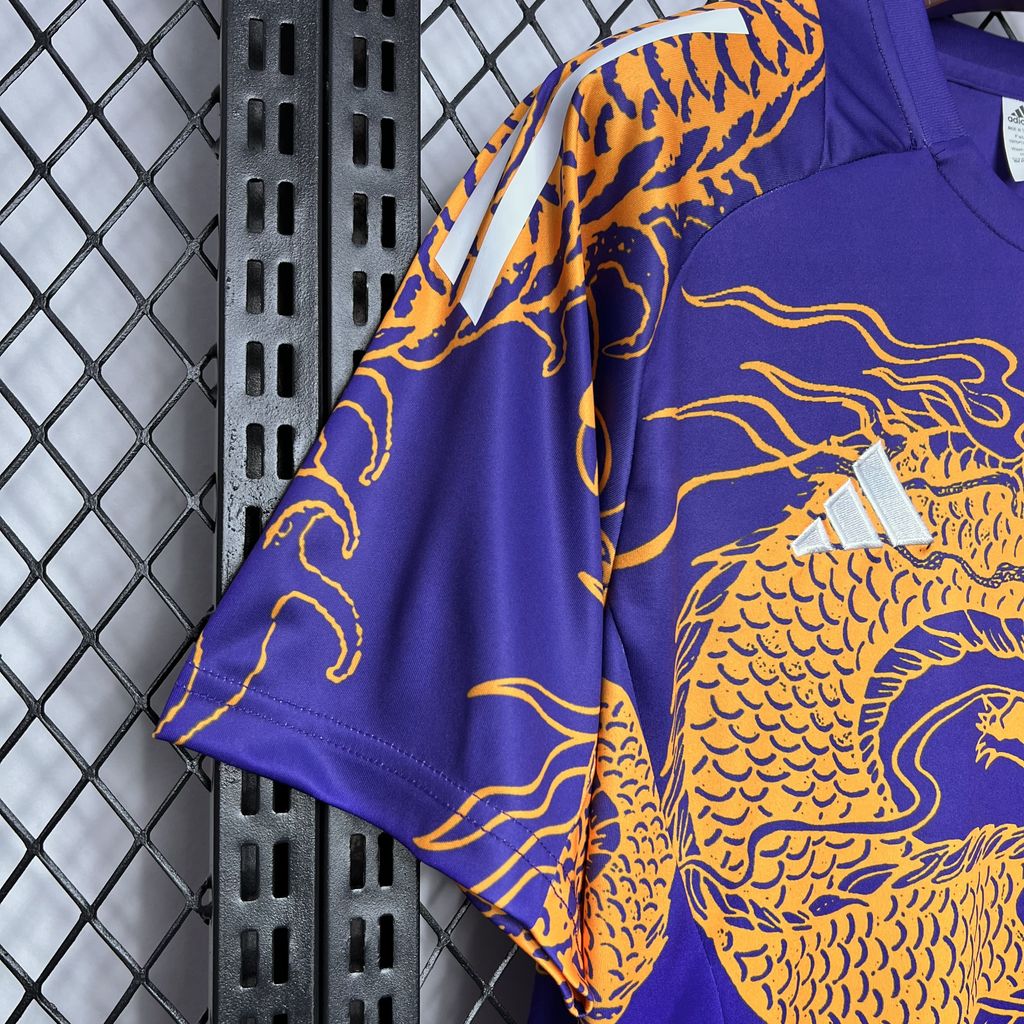 24/25 Real Madrid Purple Dragon Special Edition Jersey Fan Version