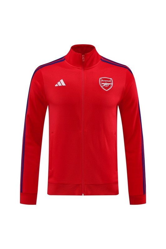 2024 Arsenal Red Jacket Training Suit Set Football Team Shirt Sports Fashion